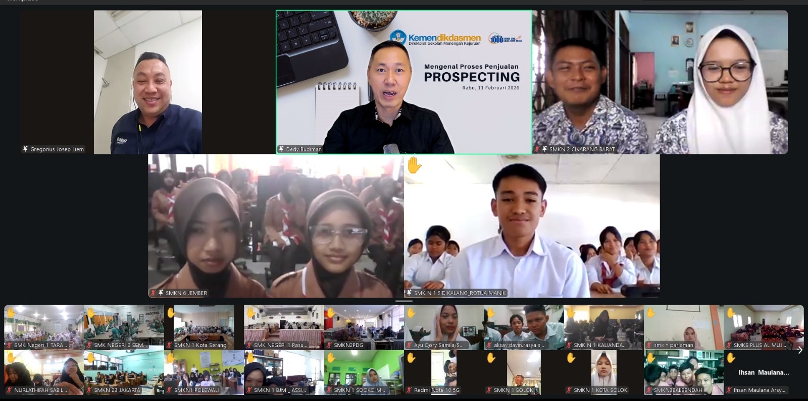 3.000 Siswa SMK Pemasaran Makin Tangguh Berkat Kolaborasi Direktorat SMK Kemendikdasmen dengan Dunia Industri